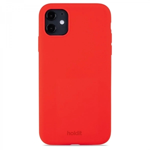 HOLDIT Silicone Cover Chili Red – iPhone 11/XR
